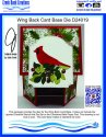 CBC Wing Back Card Base Die